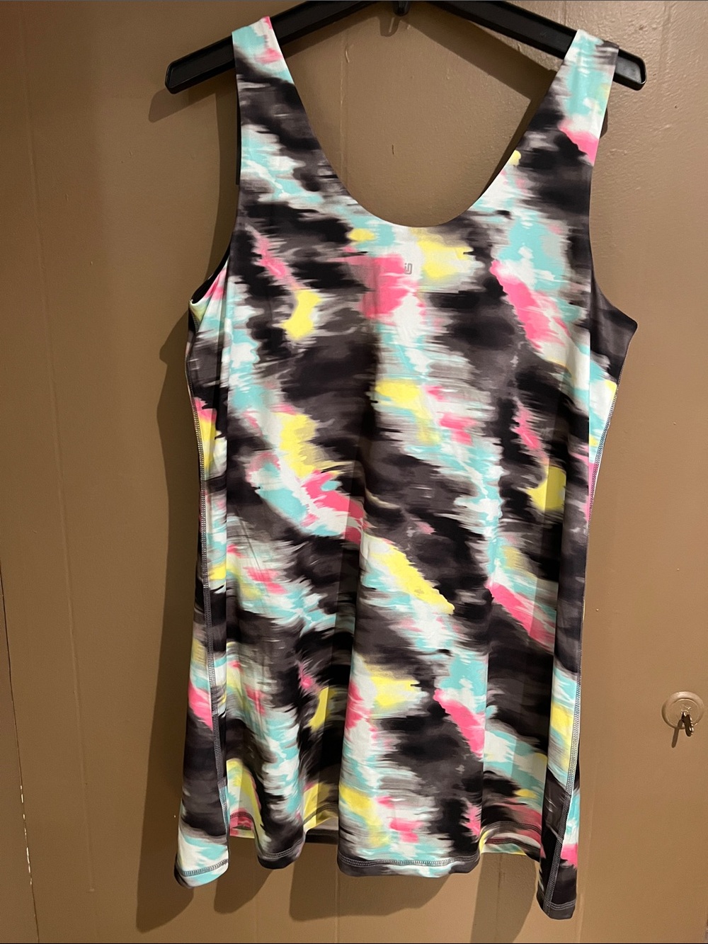 Ideology Sport Tennis Mini Dress with Built in Bra and Built in Shorts Sz XL NEW